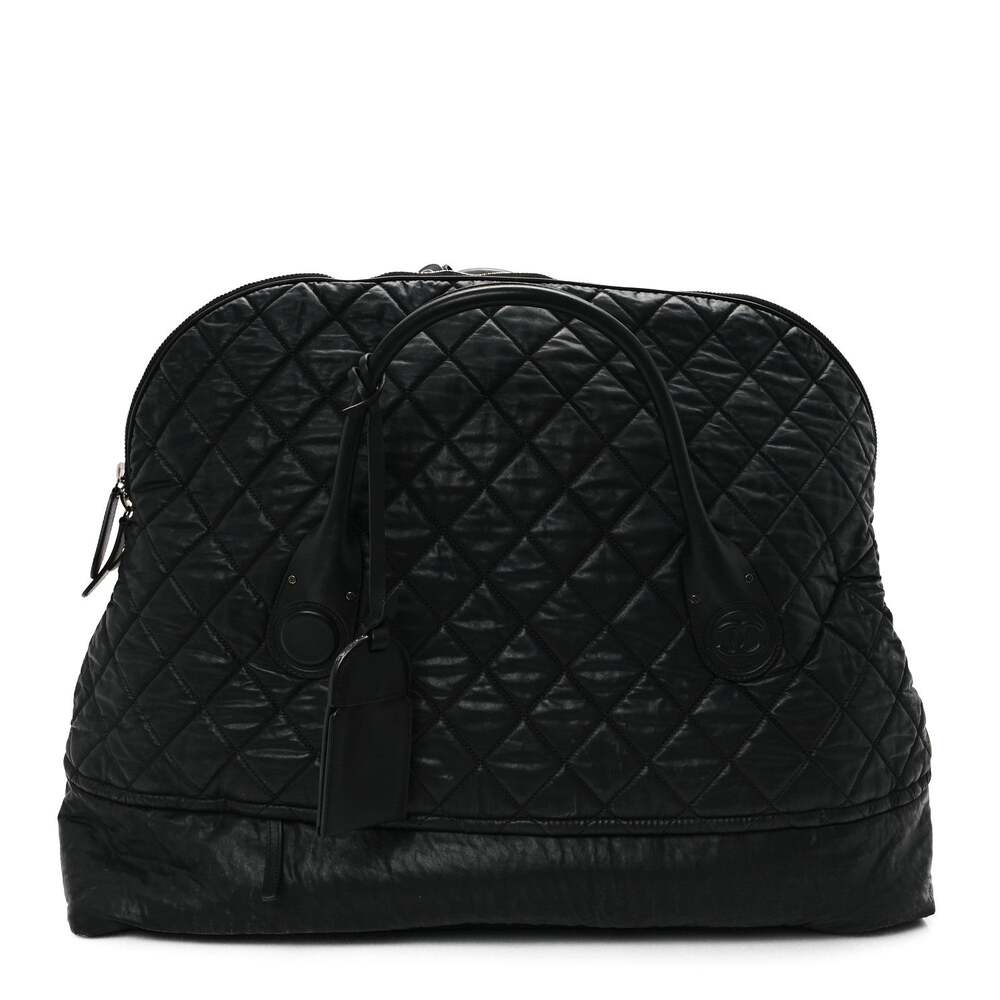 Chanel Coated Canvas Quilted Large #221149C16B